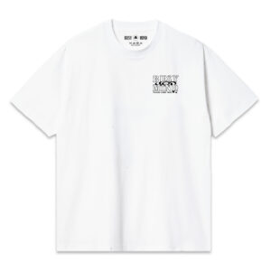 VISIONS LOGO WHITE TEE OVERSIZE