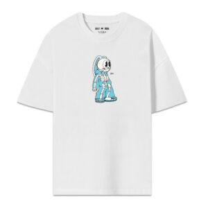 TEE OVERSIZE SKULL BUNNY B