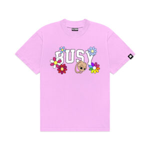 TEE FLOWER BUNNY PINK