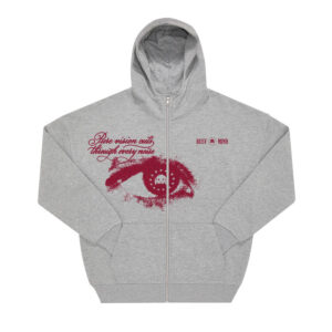 PURE VISION CUTS THROUGH EVERY NOISE NINJA ZIPPER GREY