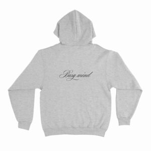 ZIPPER HOODIE STAR LOGO GREY