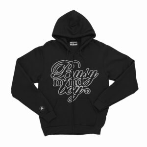 ZIPPER HOODIE BMB BLACK