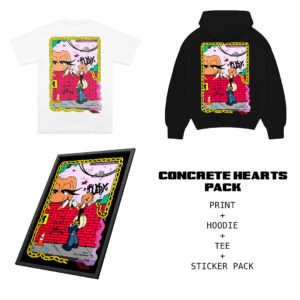 PACK CONCRETE HEARTS