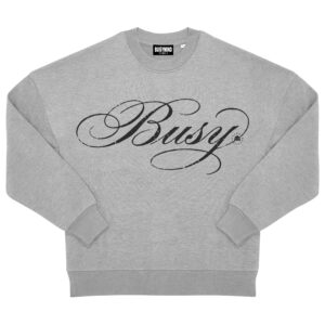CREWNECK SWEATSHIRT BUSY GREY